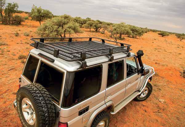 Mesh Floor Providing further versatility to the ARB steel roof rack range, a fully