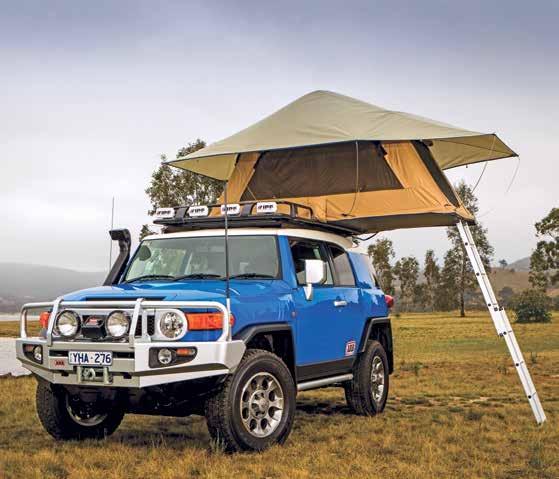CAMPING 91 SIMPSON iii Made to the highest quality, the Simpson III rooftop tent is packed with features for extra comfort when camping.