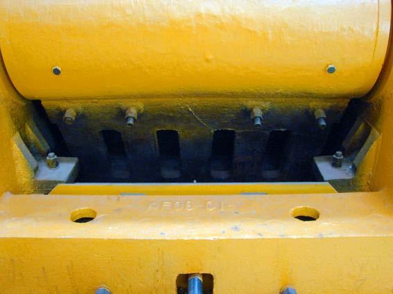 Working Principle Jaw crusher uses the power of motor.