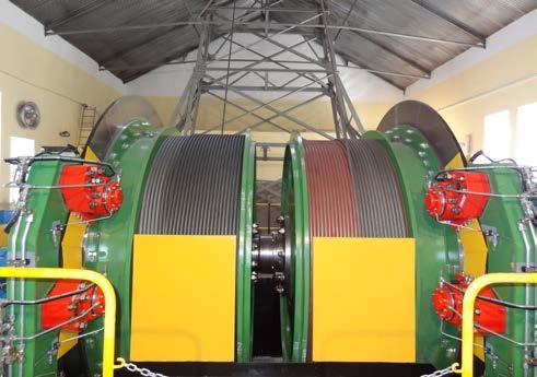 THE ORIGINAL LEBUS SPOOLING SYSTEM LEBUS system in 1937 and today A SYSTEM PROVES ITSELF In 1937 Frank L. LeBus Sr.