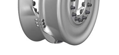 This design has the same membrane design like the BF coupling but an intermediate flange which is arranged at a smaller diameter.
