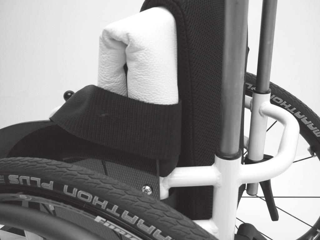 Procedure 14 Procedure 14 This procedure include the following: Strapping: Location of the strapping The strap can positioned either, under the wheelchair and passing up between the side guards (if