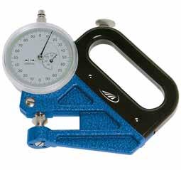 0720 Dial thickness gauges 0720 102 With a lifting device Factory standard Frame is made of an aluminium alloy Revolution counter Ref. No.