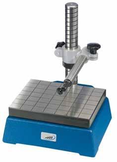 00 0785 Precision measuring stands Base made of hard stone Base plate accuracy according to 876-00 With a threaded column and chrome plated transverse arm With adjustable transverse arm With mounting