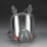 breathing easier, and helps reduce heat and moisture buildup in the facepiece Full Facepiece Safety Products 6000 Series FF-400 Series Features and Benefits Soft, silicone faceseal Four strap