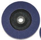 3M Flap Discs 3M Flap Discs 546D Versatile alumina zirconia mineral works on a variety of metals and applications Flexible X wt cotton backing designed for fast cut on light duty grinding/finishing