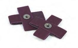 Specialty Abrasives 3M Square and Cross Pads Square pads are ideal for fast grinding/blending of channels, fillets, corners and spotting on flat surfaces.