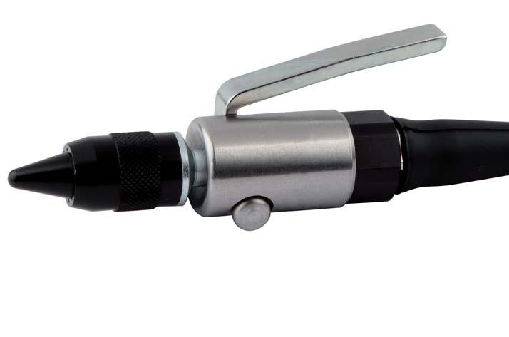 .. Construction Chrome steel blowgun body Hardened nozzle surfaces 1/ stainless steel springs Nitrile seal Through its constant concern for operator safety, Stäubli has developed five models