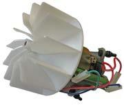 Electric motor, Blower Vehicle equipment: for vehicles without Air conditioner, refer additional