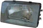 vehicles without Headlight aiming Volvo 240, 260, 262: yearsmodel 1981 to 1990 1002895: Bulb Headlight H4 12 V 60/55 W
