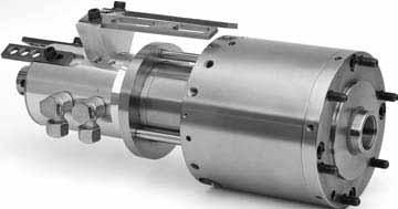 ZHVD-SZ Double piston rotating cylinder Double piston rotating hydraulic cylinders central through-hole for air, coolant or oil LONG STROKE Application/customer s benefit Actuation of retractable jaw