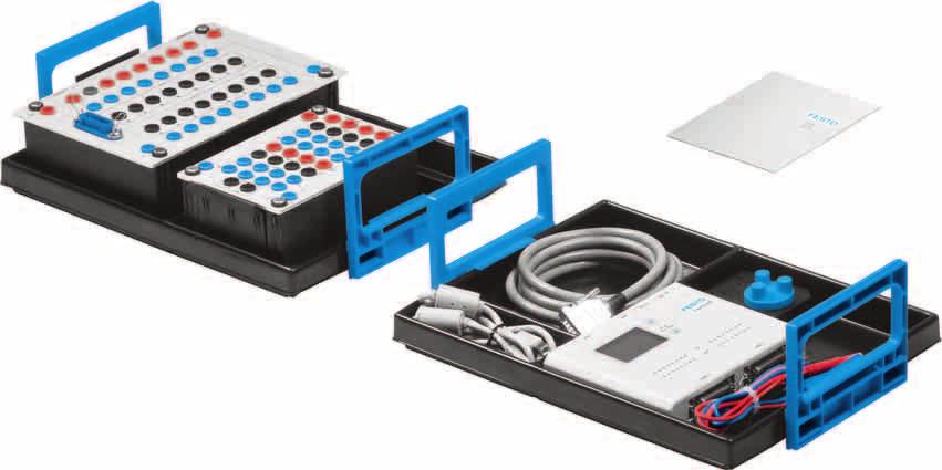 Hydraulics training packages > Equipment sets > Mobile hydraulics Equipment set TP 80 Advanced level Diagnostic system FluidLab -M: Measurement Visualization Analysis A greater understanding of