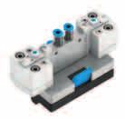 Pneumatics Training Packages > Components > Directional control valves Pneumatics Directional control valves ///4/5/6 Directional control valves, pneumatically actuated Directly actuated, mono- and