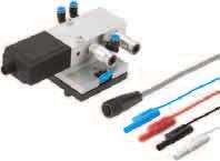 Pneumatics Training Packages > Components > Directional control and pressure valves Pneumatics Directional control and pressure valves 4 5 Electromagnetically actuated /-way fast-switching solenoid