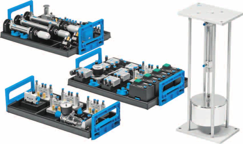 Pneumatic training packages > Equipment sets > BIBB pneumatics BIBB pneumatics equipment set Suitable for BIBB pneumatics course BIBB pneumatics 007/008 The new edition of the Pneumatic control
