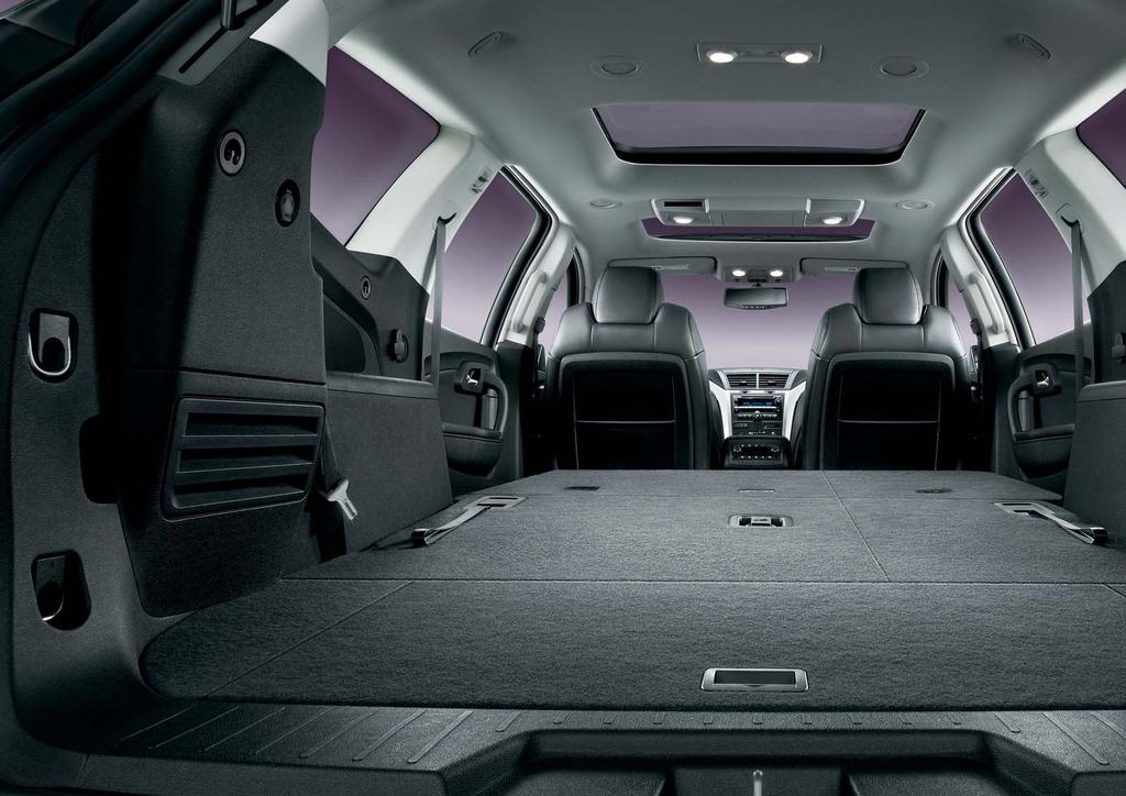 - -.. You can have the best of both worlds. Not only does Traverse offer - -, it also has more space than you ll find in many full-size SUVs.