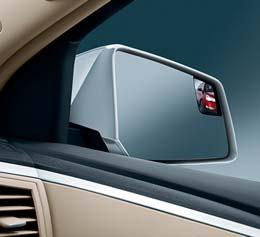 .. Blind spot mirrors, inconspicuously integrated into the outside mirrors, are standard on LT and LTZ.