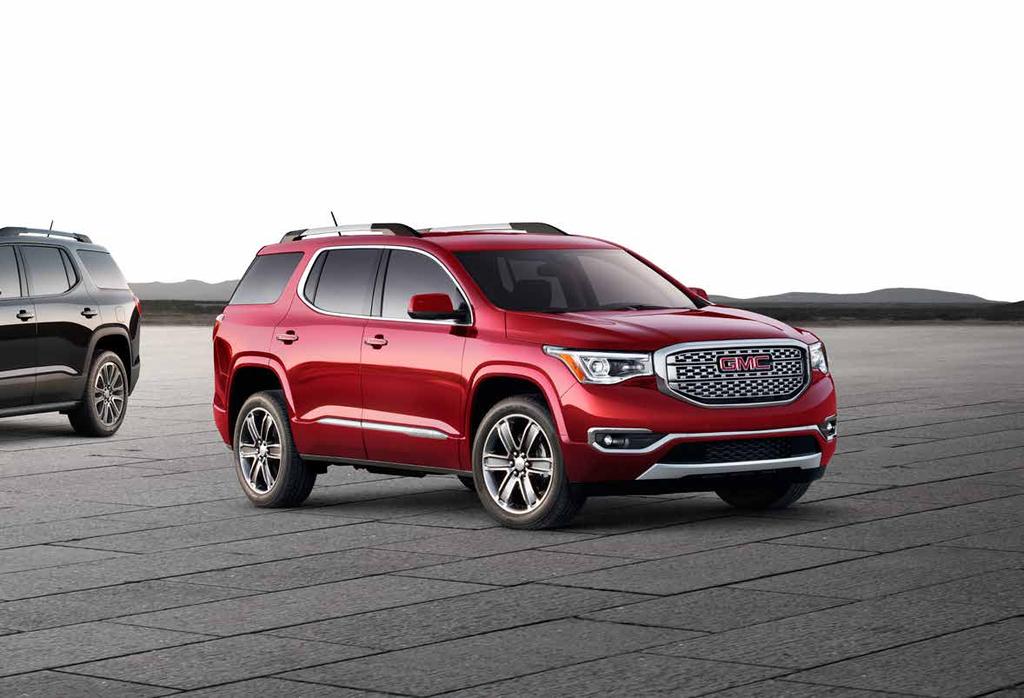 PROOF THAT PRECISION MATTERS: THE ALL-NEW 2017 ACADIA. It matters in every pound-foot of torque, every millimeter of fit and finish and every decibel of quiet.