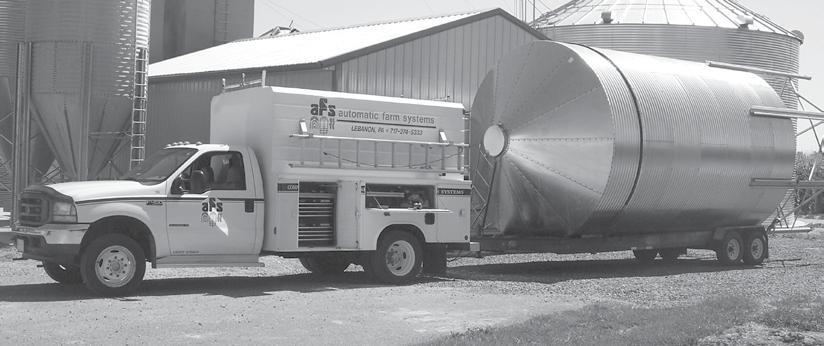 GSI Bulk Feed Tanks are available in 6, 7, 9, 12, and 15 diameters with capacities up to 3182 bushels.