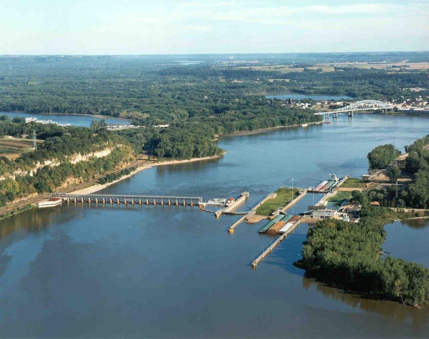 Lock & Dam 2 (Hastings, Minnesota) Mississippi River U.S.