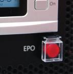 Furthermore, directly below the display and easily accessible there is the EPO switch for the emergency shutdown of the consumer.