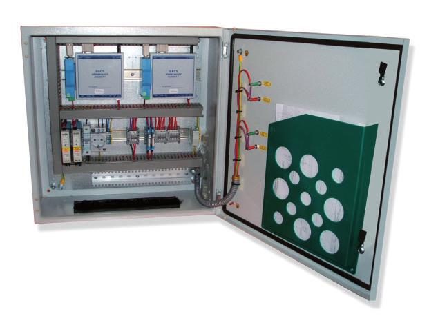 Batteries BACS Control Cabinets - Technical Data and