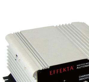 Power Supplies Charger EFFEKTA CHA-series Description 12, 24 and 48V Charger The EFFEKTA