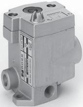 ROSS offers / normally closed valves with either manual or electric control that are suitable for this purpose. The valves, pictured below, are suggested.