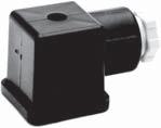 ccessories for ISO Valves (5599/I) Series W60 & W6 ONNETORS for use with DROPORDS (DIN 650, Form ) Electrical connectors are required to connect the valve solenoids to the drop cords supplying