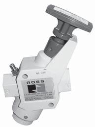OSH compliance requires that the valve be padlocked in this position to prevent handle from being pulled out inadvertently during maintenance and/or servicing.