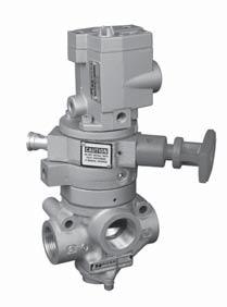 Manual L-O-X Valves with EEZ-ON Operation Series 7 Y Y Solenoid Pilot ontrolled Y Internal Pressure ontrolled These unique valves give pneumatic circuits the soft start-up of the EEZ-ON valves plus