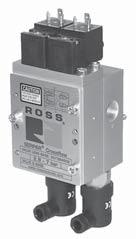 dditional ROSS Double Valves ROSS double valves, also known as ontrol-reliable or Press Safety valves, are pneumatic control valves with two internal elements (redundant), both of which must operate