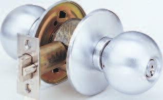 H Series Knob Designs: Matching trim available to complement other series of cylindrical locks, AM Series Mortise locks, exit devices and alarms.