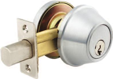 DB Series Deadbolts Value Product 83 The DB series is a Grade 2 commercial deadbolt that features an adjustable backset in an attractive low profile package.