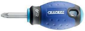 SCREWDRIVERS, KEYS & BITS SCREWDRIVERS FOR POZIDRIV SCREWS ISO 8764-1 - ISO 8764-2 Tri-material ergonomic comfort grip handle. Bit colour code: blue.