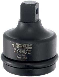 6 700 1 3258950415017 3/4" TO 1/2" IMPACT SOCKET COUPER Designed specifically to withstand demands of impact machinery. Chrome-Molybdenum steel.