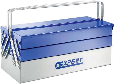 STORAGE TOO BOXES META TOOBOX WITH 5 COMPARTMENTS 450 MM AND 535 MM 2 hinged handles. 5 compartments over 3 levels. Can be padlocked (not supplied).