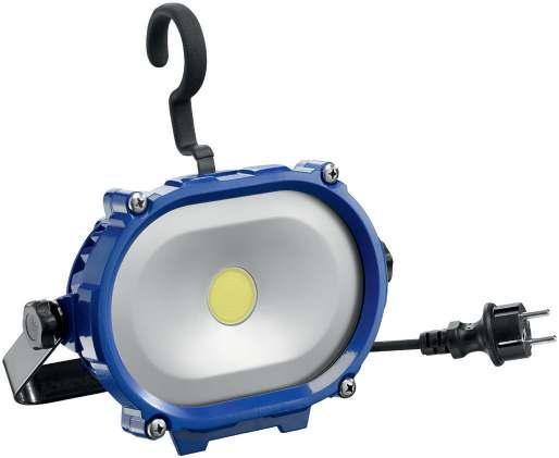 IGHTING PROJECTORS 35W WIRED SPOTIGHT 1 35W COB ED. ighting power: 1200 lumen or 3500 lux at 1.0 m. Suspension hook. IP 65.