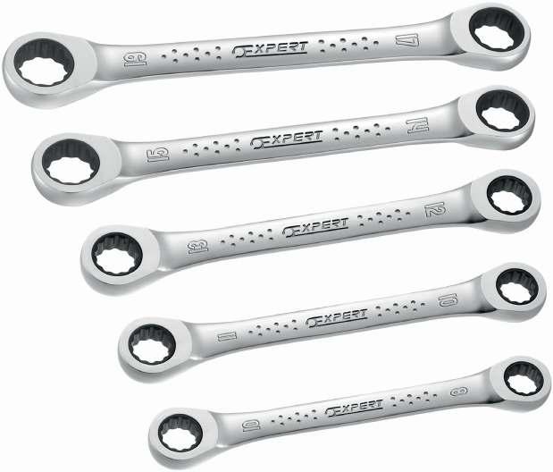 WRENCHES RATCHET RING WRENCHES SET OF 5 RATCHET RING