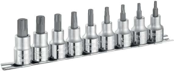 Supplied in socket set case - also converts into a modular storage system for use in roller cabinets.