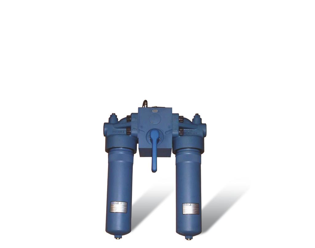 Duplex Filter Pi 4700 Nominal pressure up to 315/350 bar (4570/4980 psi), nominal size 40 up to 400 according to DIN 24550 1.