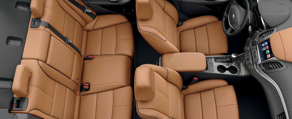 INTERIOR DESIGN The Impala s dynamic, modern exterior writes checks that its interior is
