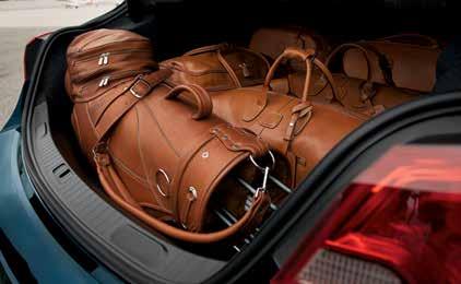 2 Cargo and load capacity limited by weight and distribution. Meticulous French stitching and available makes every journey pure pleasure.