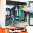 Due to the fine regulation with tolerance of only 3 mm, the vehicle cannot swing FINKBEINER continuous monitoring - of all operational functions sturdy control electromechanical