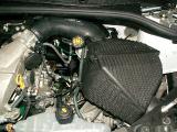 Master cylinder - Removal Photos - Remove the air box () and intake pipe (2).