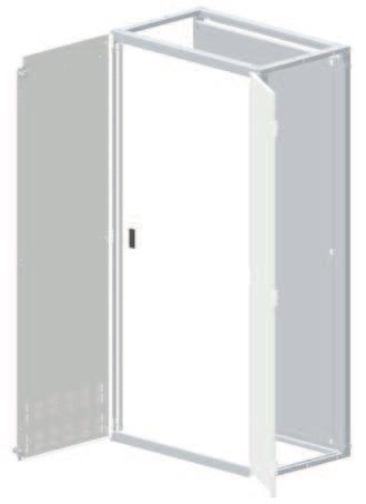 Assembly Kits Mounting plates Overview Features Double section door in combination with inner door and section-high mounting plates 1 1 Double section door 2 Inner door 3 Mounting plate, section-high