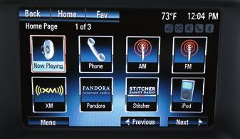 Listen to music on Pandora Internet Radio, 2 and enjoy hands-free interaction with Bluetooth wireless technology. 3 SIRI EYES FREE.