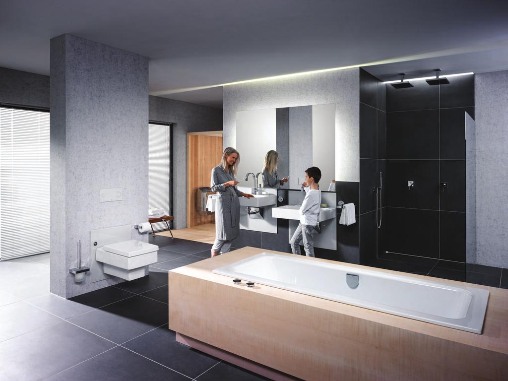 20 Viega Visign Sink and bidet carriers ATTRACTIVE WASHBASIN AND BIDET CARRIERS TO COMPLETE YOUR HIGH-END BATHROOM