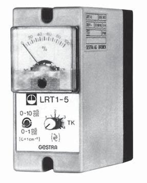 Issue Date: 1/05 GESTRA Steam Systems Conductivity Transmitters LRT 1-5b, LRT 1-6b Product Range B1 LRT 1-5b LRT 1-6b Purpose and Application Measuring transducer with analogue current output for
