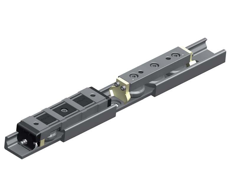 PRODUCT OVERVIEW Product Overview CSW-slider N-slider Wiper N type Rail Wiper W type Roller Compact rail is a product family of guide rails consisting of roller sliders with radial bearings which